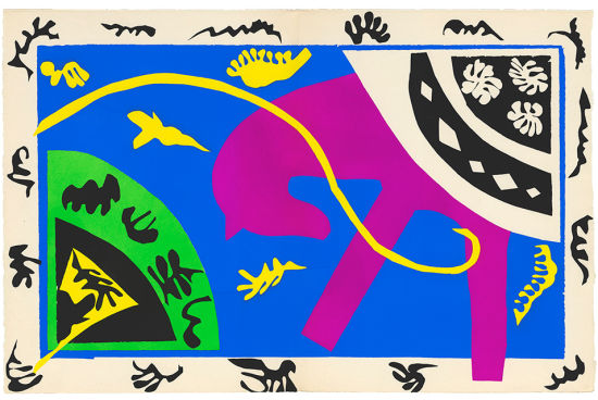 亨利·马蒂斯《马、骑手和小丑》