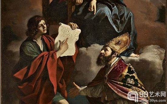 被盗画作《圣母玛利亚与圣史若望》（1639）