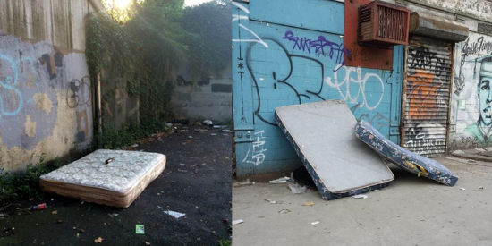 艺术无处不在：纽约垃圾床垫也能变艺术2