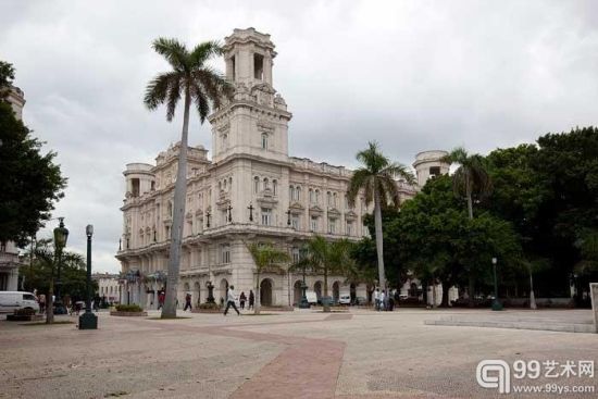 哈瓦那阿斯图里中心宫殿  “美国非裔艺术家和抽象艺术”举办地