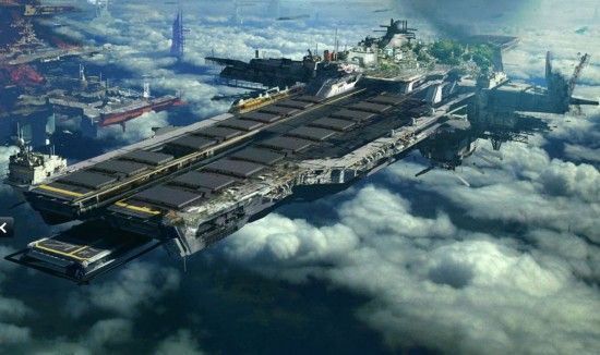 法艺术家绘2084年都市图挑战人类愿景 似末日大片