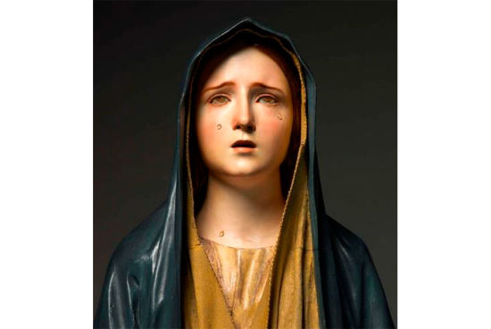 悲伤的圣母玛利亚