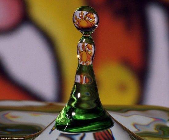 以色列摄影师拍水滴艺术 5