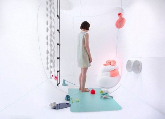 英艺术家做50年后怪异食物 难引食欲