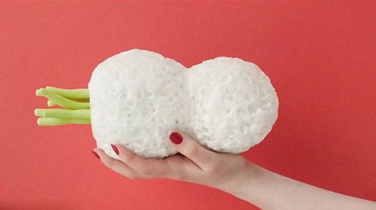 英艺术家做50年后怪异食物 难引食欲