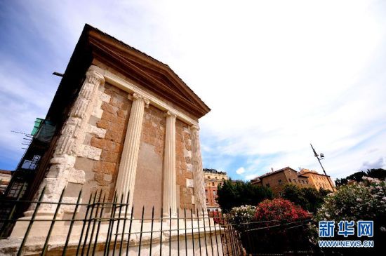 罗马波图努斯神庙修缮后重新开放