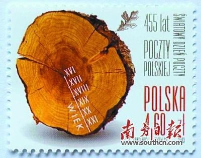 波兰一纪念邮票当选世界最美