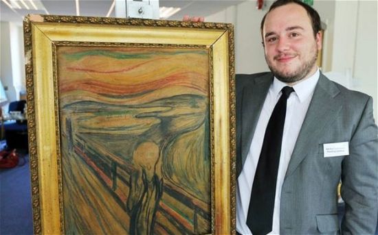 Mark Lawrence和疑为赝品的《呐喊》