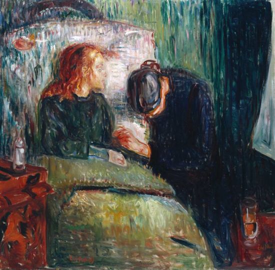 爱德华·蒙克(Edvard Munch)作品《生病的小孩》(The Sick Child)(1907)