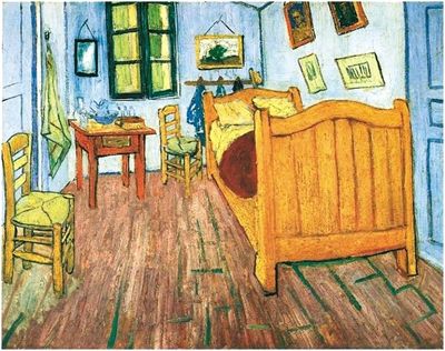凡·高《卧室》（1888年）
