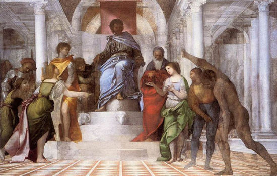 Sebastiano del Piombo, ‘Judgment of Solomon’, 1508-1510