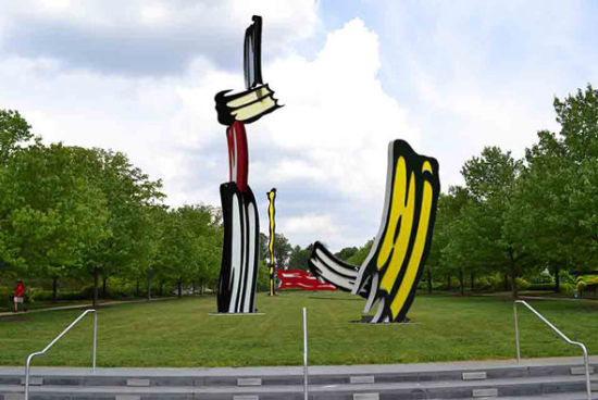 印第安纳波利斯美术馆购入罗伊·李奇登斯坦（Roy Lichtenstein）大型作品