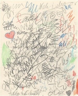 试笔纸也是艺术品：日本男子的特殊涂鸦收藏