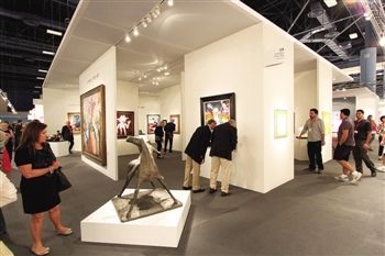 巴塞尔艺博会现场