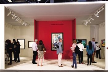 巴塞尔艺博会现场