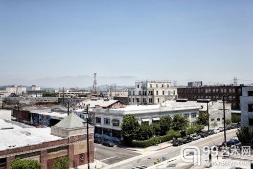 豪斯沃斯画廊进入洛杉矶