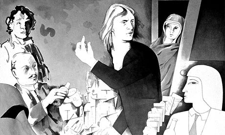理查德·汉密尔顿为《尤利西斯》所作插画细节。 大英博物馆 供图