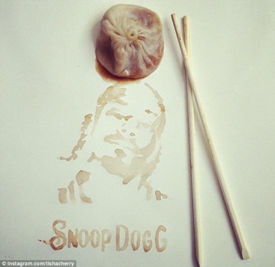 美女护士从吃货变身艺术家