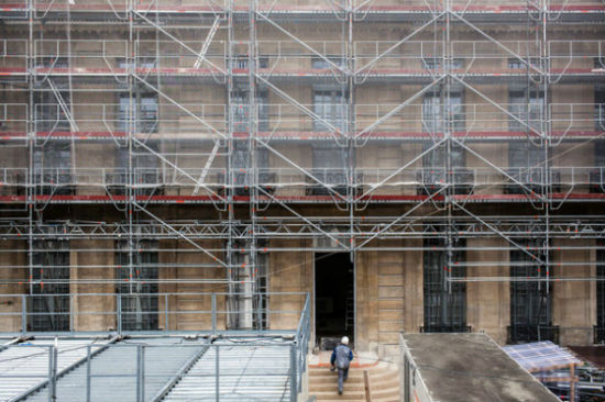 去年9月，毕加索博物馆外部。