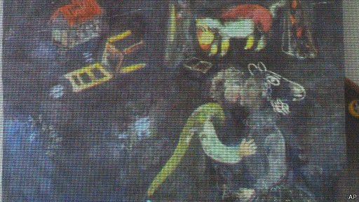 纳粹洗劫的艺术品中包括马克·夏加尔（Marc chagall）未被人知的作品