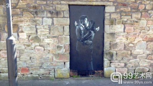 班克斯新作归属引争议