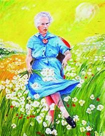 《花园里的露西》