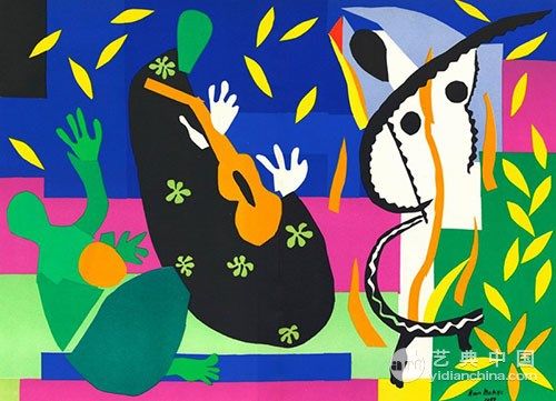 马蒂斯《国王的悲伤》（the Sorrow of the King）1952