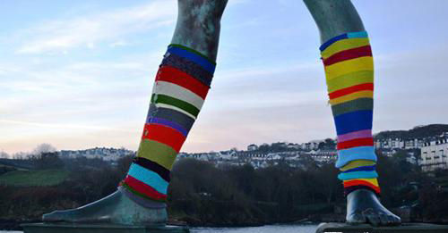 达明·赫斯特的作品“Verity”遭恶搞