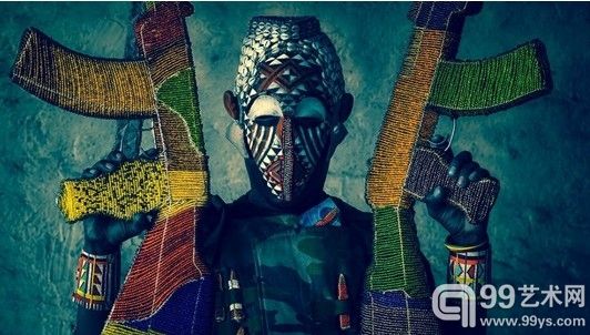 泽曼创作的《幽灵》系列的一幅作品