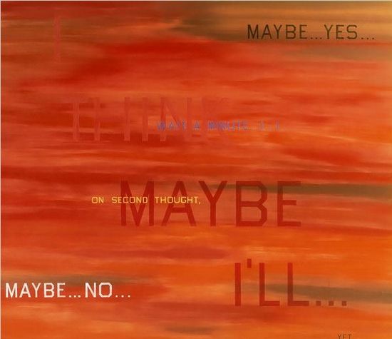 奥巴马的白宫岁月中每日面对着这幅《我想我会……》。