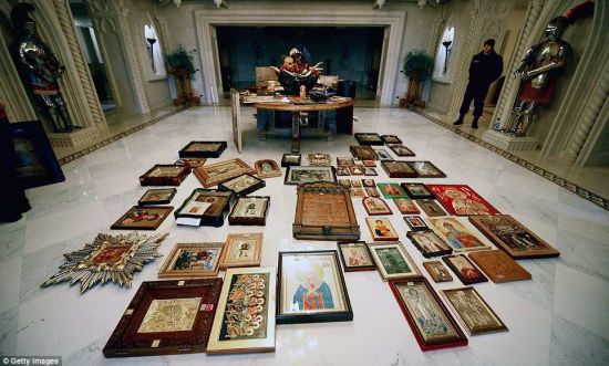 乌总统亚努科维奇收藏的艺术品