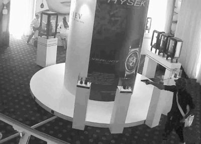 “粉红豹”戛纳劫案现场