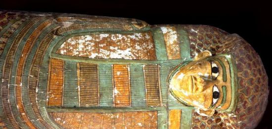 埃及出土3600年前精美雕像 其中有木乃伊