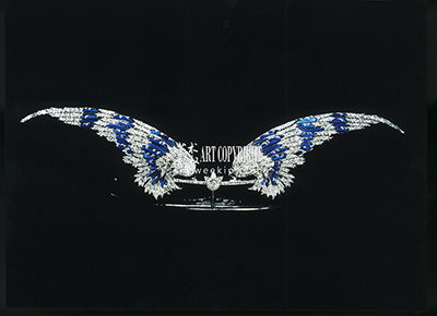 尚美巴黎创作的羽翼状王冠