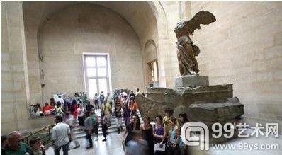 卢浮宫获百万捐赠修复古希腊胜利女神像