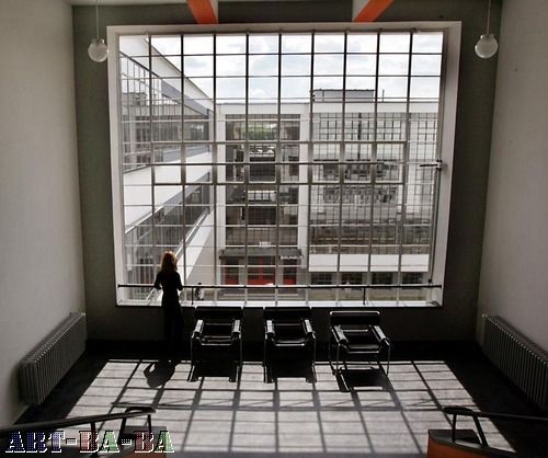 Bauhaus内部一隅，这座建筑现在已经列入联合国教科文组织珍贵遗产。