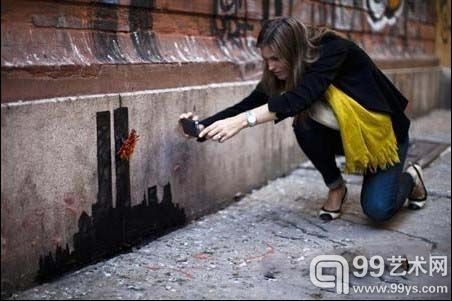 班克斯纽约作品之一