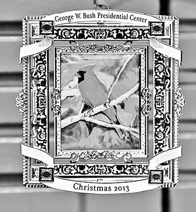 小布什首幅油画标价29.98美元