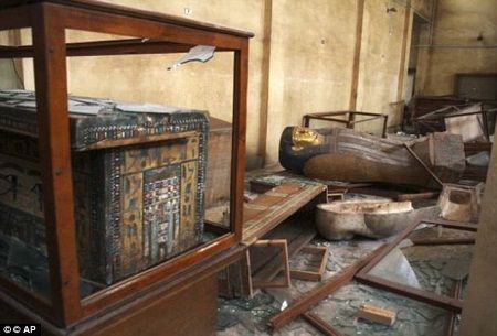 马拉威市博物馆遭到严重破坏。