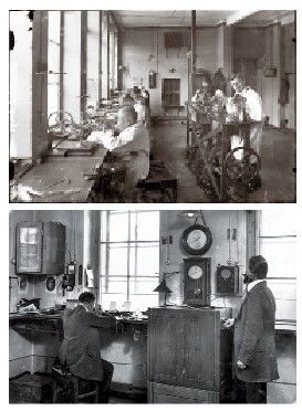 约1900年左右的朗格制表工坊