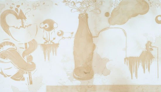 《冰冷渔夫绕口令》(Tongue Pole Ice Fisherman)，2013，迈克·波切特（Mike Bouchet）