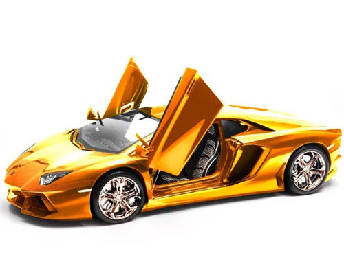 德国工程师特意制造的兰博基尼Aventador LP 700-4模型车。