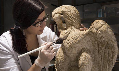 罕见罗马雕塑现身伦敦金融区建筑工地