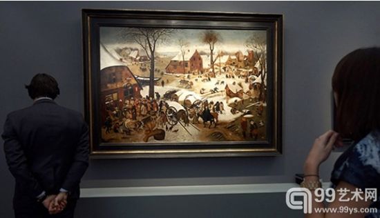 《The Census at Bethlehem》，小彼得·布吕赫尔（Pieter Brueghel the Younger），由一位私人收藏家以600万英镑从Johnny van Haeften画廊购得。