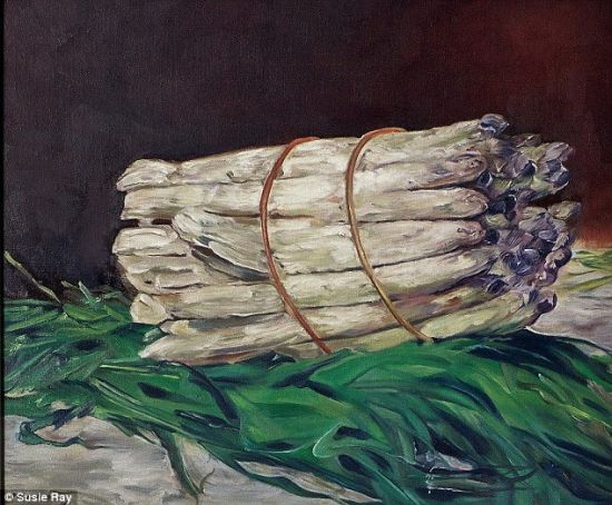 苏西·雷临摹的马奈作品