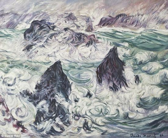 苏西·雷临摹的莫奈作品