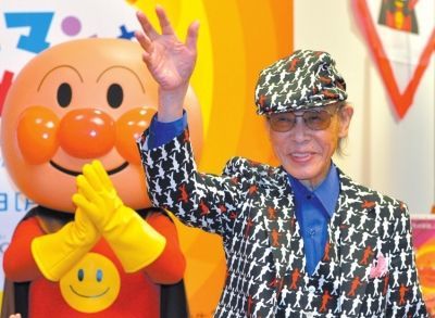 2013年5月1日，柳濑嵩与他的《面包超人》