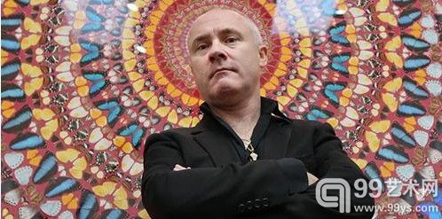 达明赫斯特3.5亿身家成最富有艺术家