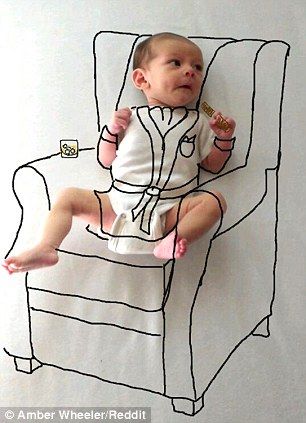 美国艺术家为孩子打造温馨创意照