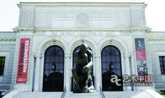 底特律美术馆外景